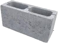 Bloco de concreto 14x19x39 cm